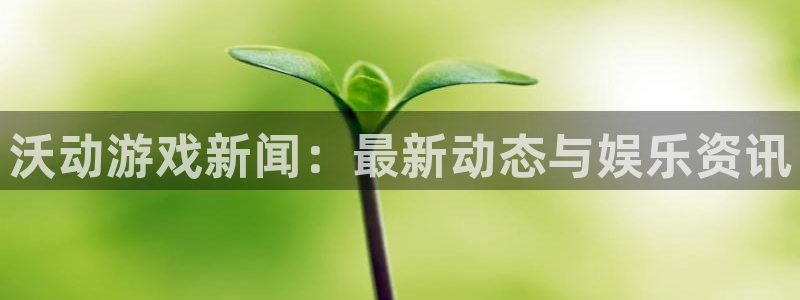 奇亿娱乐网页登录入口：沃动游戏新闻：最新动态与娱乐资讯